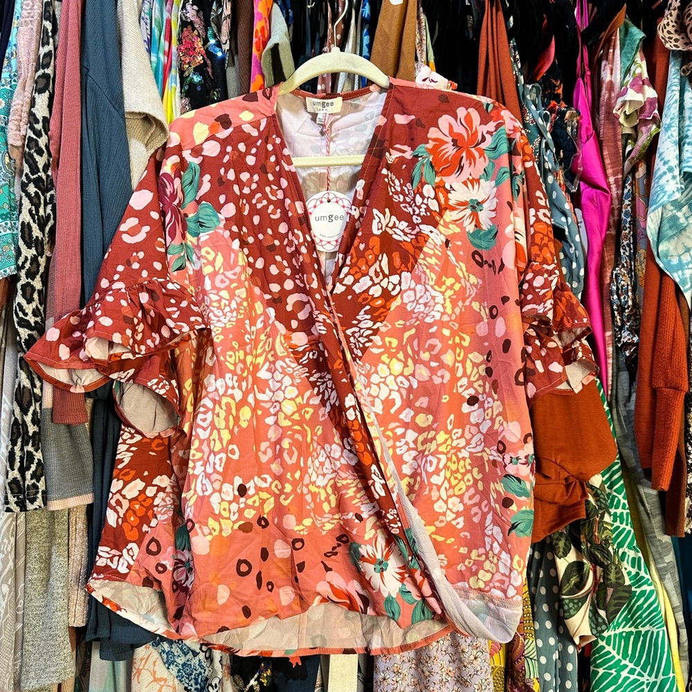 Print blouse